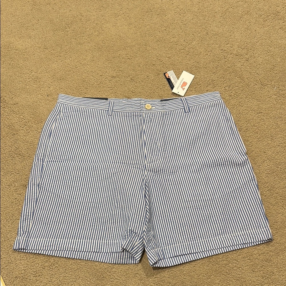 Blue Striped Men's Vineyard Vines Shorts